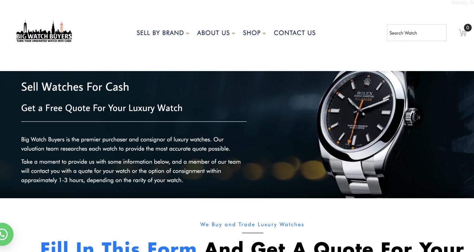 Big Watch Buyers Brooklyn SEO & Digital Marketing